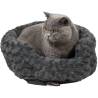 Jack and Vanilla Coal Pet Basket (L) - 55x42 cm for Dogs & Cats