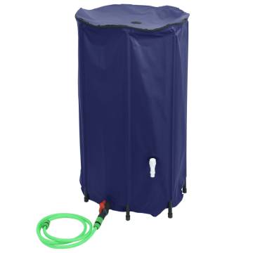 Foldable 250L PVC Water Tank with Tap - Durable & Convenient