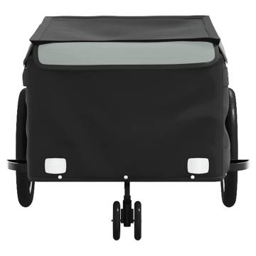 Sturdy 45 kg Bike Trailer in Black & Grey – Hipomarket