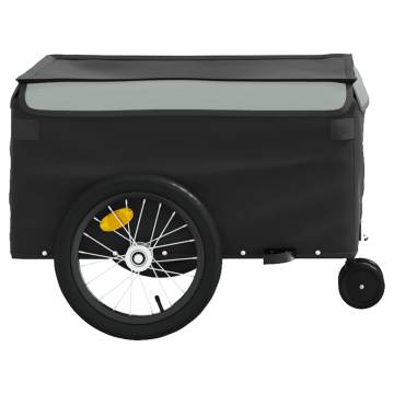 Sturdy 45 kg Bike Trailer in Black & Grey – Hipomarket