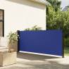 Retractable Side Awning Blue 140x600 cm Colour blue Size 140 x 600 cm Quantity in Package 1 