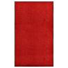 Doormat Washable Red 90x150 cm Colour red Size 90 x 150 cm Quantity in Package 1 