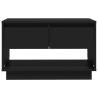 TV Cabinet Black 70x41x44 cm - Stylish Storage Solution