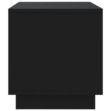 TV Cabinet Black 70x41x44 cm - Stylish Storage Solution