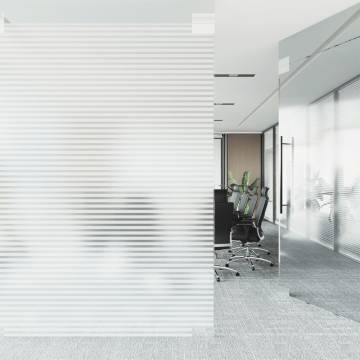 Frosted Stripes Window Films - Privacy & Style | Hipomarket