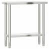 Stainless Steel Kitchen Work Table - 82.5x30x85 cm