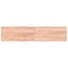 Light Brown Solid Wood Table Top - 220x50cm | HipoMarket