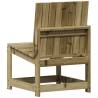 Garden Chair 50.5x55x77 cm | Impregnated Pine Wood - HipoMarket