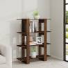 Book Cabinet/Room Divider Brown Oak 100x30x123.5 cm | Hipomarket