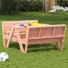 Kids Picnic Table - Solid Douglas Wood - 88x122x58 cm