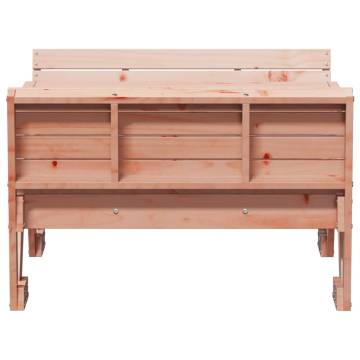 Kids Picnic Table - Solid Douglas Wood - 88x122x58 cm