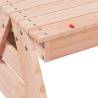 Kids Picnic Table - Solid Douglas Wood - 88x122x58 cm