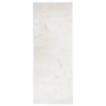 Rug OVIEDO Short Pile Beige 80x200 cm - Comfort & Style