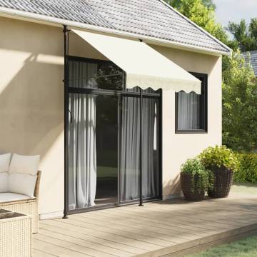 Retractable Awning Cream 150x150 cm - Durable and Stylish Canopy