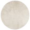 Rug OVIEDO Short Pile Beige Ø 200 cm | Stylish Home Decor