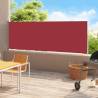 Patio Retractable Side Awning 180x500 cm Red Colour red Size 180 x 500 cm Quantity in Package 1 