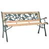 Garden Bench 122 cm Wood Size 122 cm Quantity in Package 1 Model rose Number of 