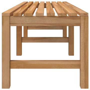 150 cm Solid Teak Wood Garden Bench - Durable & Stylish