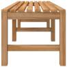 150 cm Solid Teak Wood Garden Bench - Durable & Stylish