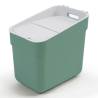 Curver 20L Mint Green Trash Can - Ideal Waste Separation Solution