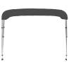 3 Bow Bimini Top Anthracite 183x160x137 cm | Quality Boat Canopy