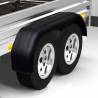 Tandem Mudguards for Trailer Wheels - 2 pcs 240 x 1650 mm