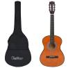 Classical Guitar for Beginner with Bag 3/4 36" Colour dark brown Size 3/4 36" 