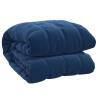 Weighted Blanket Blue 200x220 cm - 13 kg Comfort Solution