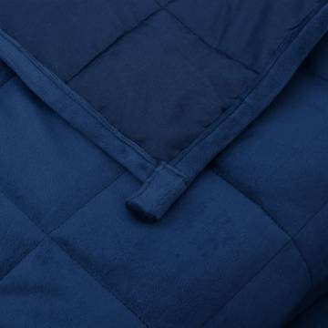 Weighted Blanket Blue 200x220 cm - 13 kg Comfort Solution