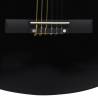 12 Piece Black 38" Western Classical Guitar Set - Hipomarket