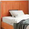 Headboard Wax Brown 100 cm Solid Wood Pine Colour wax brown Size 105.5 x 100 cm Quantity in Package 1 