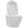 Wall Hung Rimless Toilet - Elegant Ceramic Design | HipoMarket