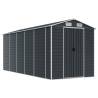 Garden Shed Anthracite 191x470 cm - Galvanised Steel Storage