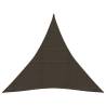 Sunshade Sail 160 g/m² Brown 3.6x3.6x3.6 m HDPE Colour brown Size 3.6 x 3.6 x 3.6 m Quantity in Package 1 