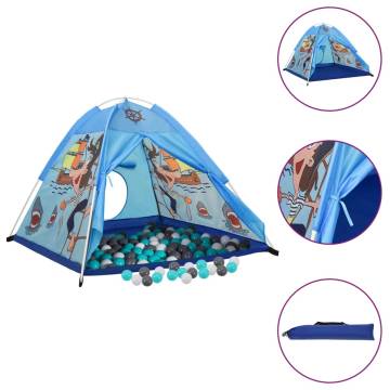 Children's Play Tent with 250 Balls - Blue | HipoMarket