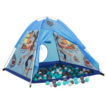 Children's Play Tent with 250 Balls - Blue | HipoMarket