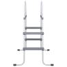 Durable Pool Ladder Grey 84 cm Steel - Safe & Convenient Access