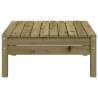 Pine Garden Footstool - Stylish and Versatile Outdoor Furniture