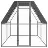 Outdoor Chicken Cage 2x4x2m Galvanised Steel | HipoMarket