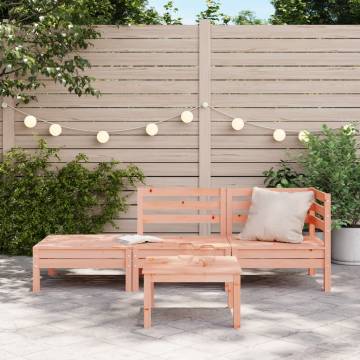 Garden Sofa 3-Seater Solid Wood Douglas - Durable & Stylish