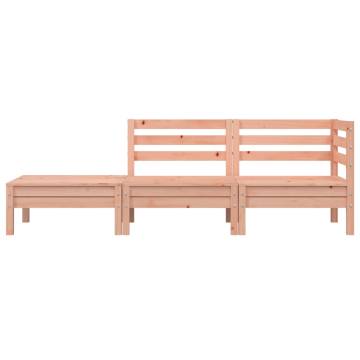 Garden Sofa 3-Seater Solid Wood Douglas - Durable & Stylish