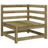 Garden Sofa 2-Seater | Impregnated Wood Pine - Hipomarket