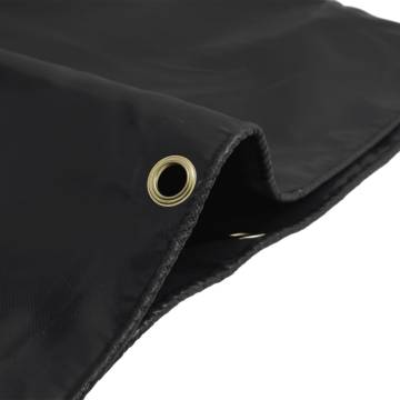 Tarpaulin Anthracite 3.5x5m - Heavy-Duty & Water Resistant