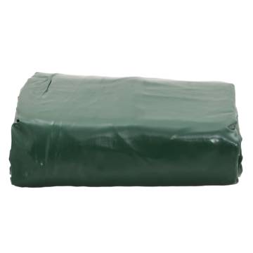 Durable Green Tarpaulin 6x8m - Water & UV Resistant