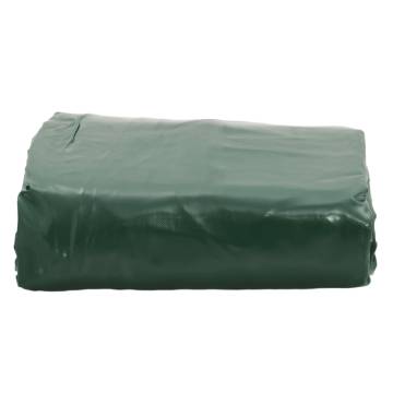 Heavy-Duty Green Tarpaulin 5x7 m - Durable & Versatile