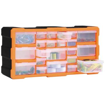 Multi-Drawer Organiser with 22 Drawers - Compact & Durable