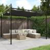 Pergola with Retractable Roof Anthracite 295x292x230 cm Colour anthracite Size 295 x 292 x 230 cm Quantity in Package 1 