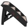 Folding Dog Stairs Black | Stylish & Safe Pet Access