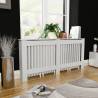 Radiator Cover White MDF 172 cm Colour white Size 172 x 19 x 81.5 cm Quantity in Package 1 