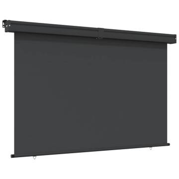 Balcony Side Awning 175x250 cm Black - Privacy & Style